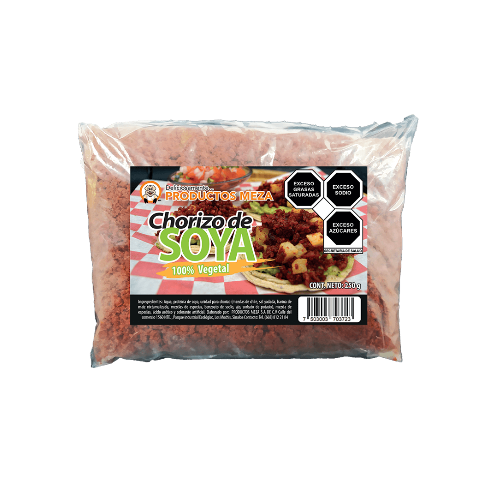 Chorizo de soya